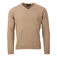 Laksen   Trent V Neck   Camel