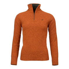 Laksen   Tyne Zip Neck   Terra