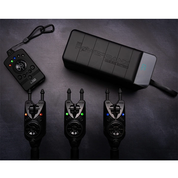 Siren R4 Powerbanx 80k Hub Bundle til Karpefiskeri