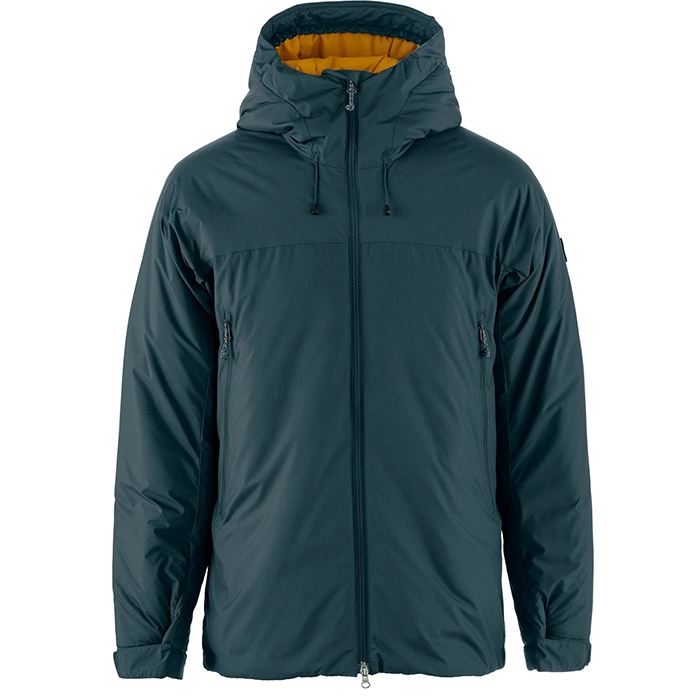 Fj? Llr? Ven Bergtagen   Insulation Jacket Herre   Mænd Mountain Blue Mustard Yellow Xl   Vinterjakker