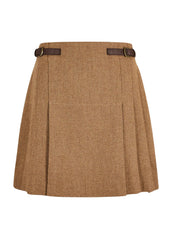 Dubarry   Hornbeam Women S Pleated Tweed Skirt