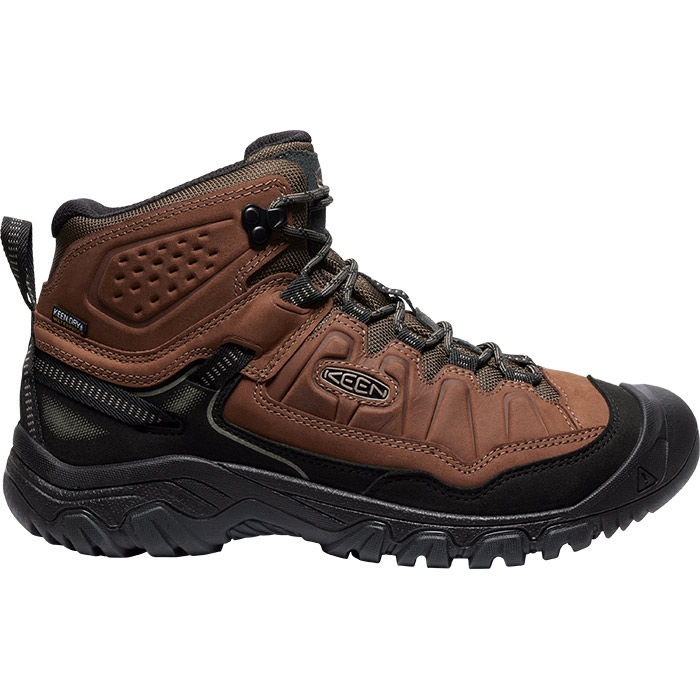 Keen Targhee Iv Mid Wp Wide Herre   Mænd  Bison Black    Vandrestøvler