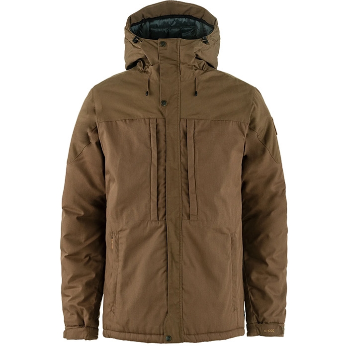 Fj? Llr? Ven Skogs?  Padded Jacket Herre   Mænd Dark Oak Xl   Jakker