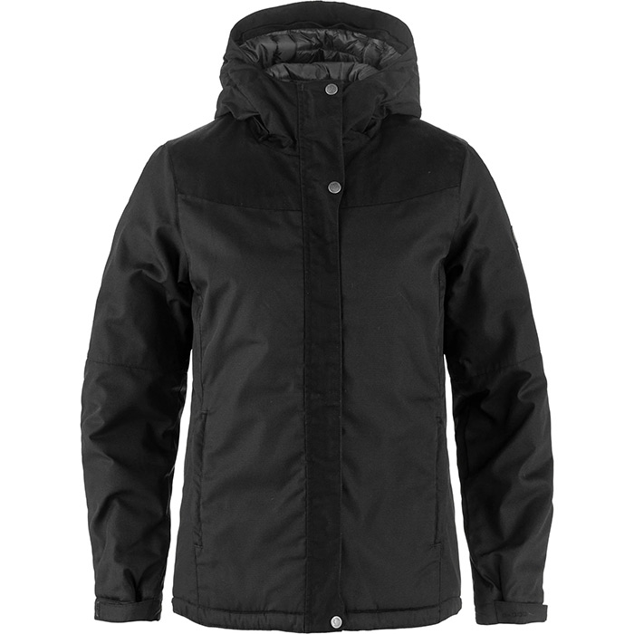 Fj? Llr? Ven Stina Padded Jacket Kvinder Damer Black Xs Vinterjakker
