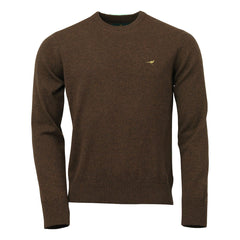 Laksen   Hoy O Neck Lammeuld Sweater