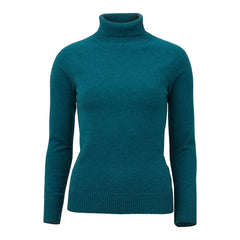 Laksen   Kit Lambswool Rollneck   Deep Ocean