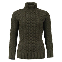 Laksen   Knightsbridge Kabelstrik Rullekrave   Olive