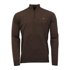 Norfolk Zip Neck Brownie