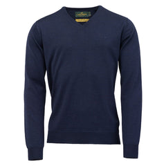Sussex V Neck Merino Sweater     Supernavy