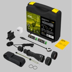Armytek Viking Pro Extended Set   Fully Equipped Set For Tactical Tasks: Flashlight  Two   Li Ion Batteries  Magnetic Usb Charger  Magnetic Mount  Magnetic Remote Switch  Two Color Filters   Lommelygte