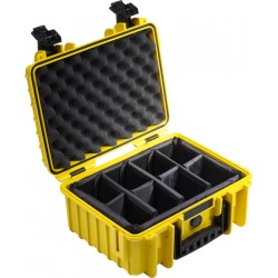 B W Outdoor Cases Bw Outdoor Cases Type   Yel Rpd  Divider System   Kuffert