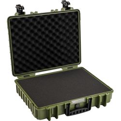 B W Outdoor Cases Bw Outdoor Cases Type     Bronze Green  Pre Cut Foam    Kuffert