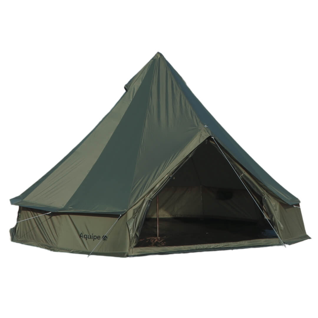 Telt - Aquipe Bell klokketelt - 8 personer - Grøn