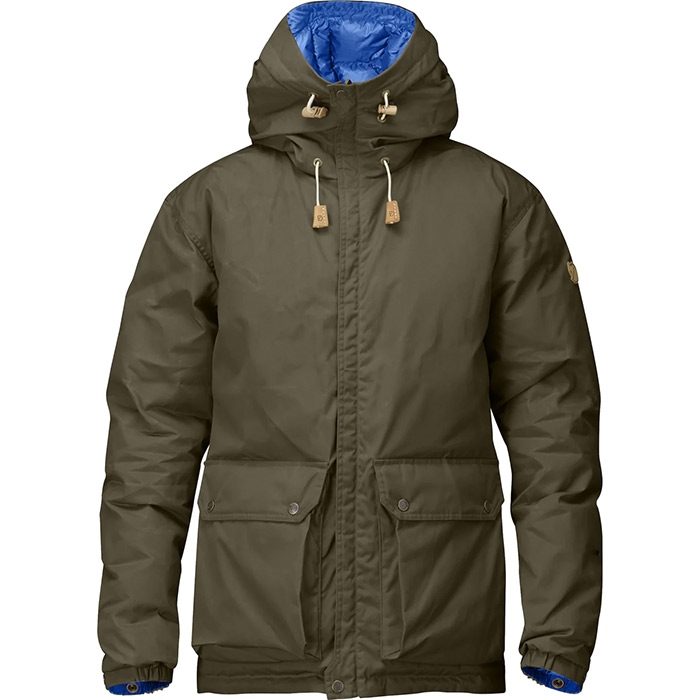 Fj? Llr? Ven Down Jacket No Herre Mænd Dark Olive Xl Vinterjakker Til Mænd