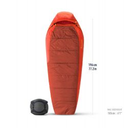 Sea To Summit Hamelin Synthetic Sleeping Bag  C   Regular Picante   Sovepose