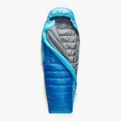 Sea To Summit Trek  C Down Sleeping Bag   Regular Snorkel Blue   Sovepose