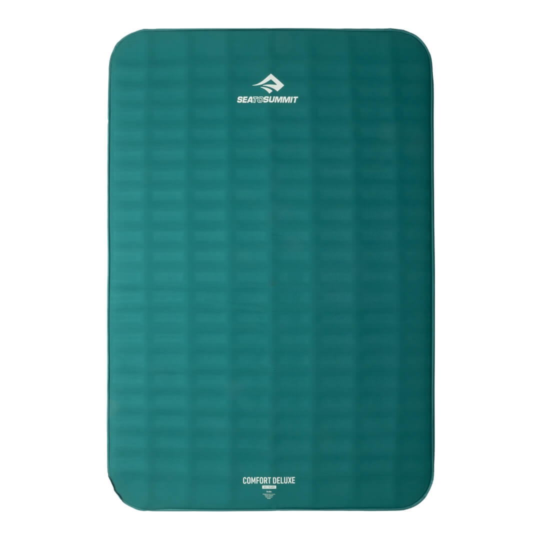 Selvoppusteligt liggeunderlag - Sea to Summit Comfort Deluxe - Dobbelt - Grøn