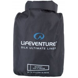 Lifeventure Silk Ultimate Sleeping Bag Liner  Mummy   Sovepose