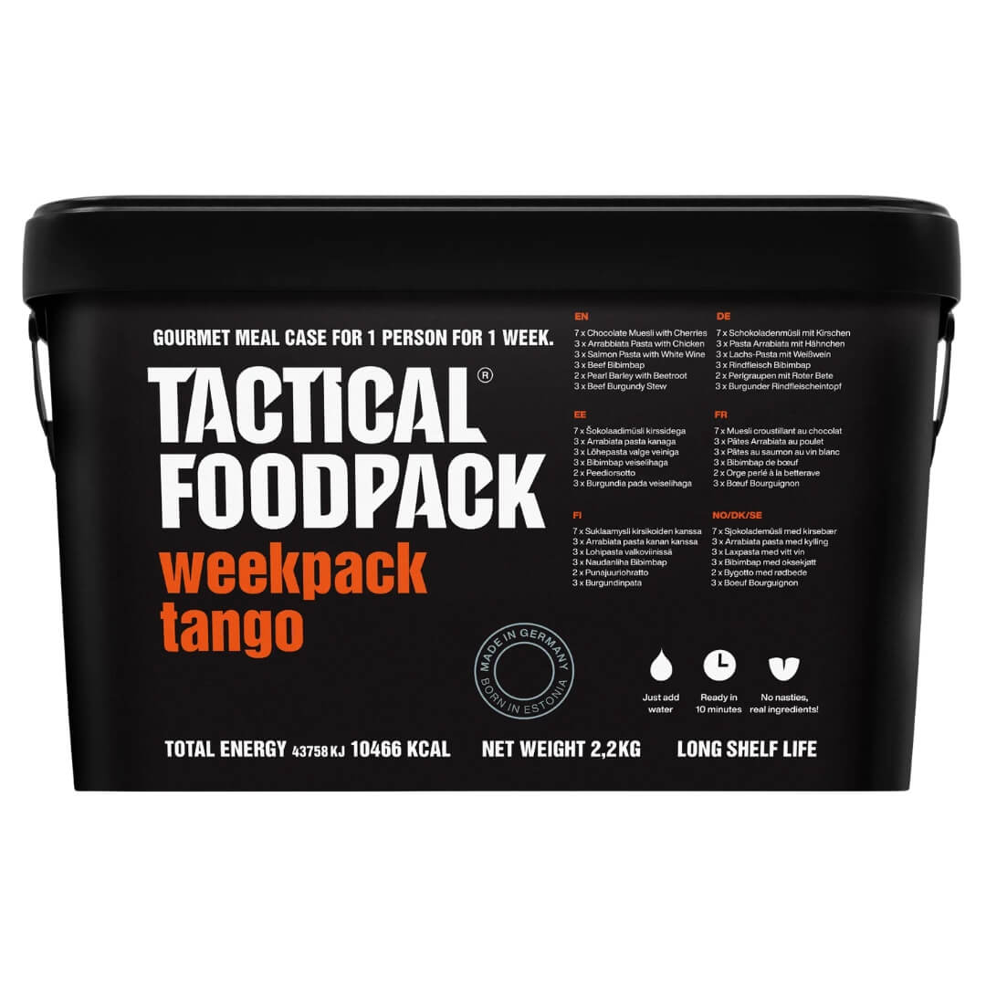 Frysetørret mad - Tatical Foodpack - Tango - 1 prs/7 dage