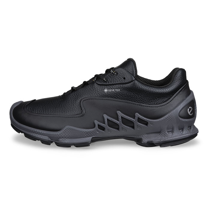 Mød Ecco Biom Aex Gtx Leather Herre Mænd Black Vandresko