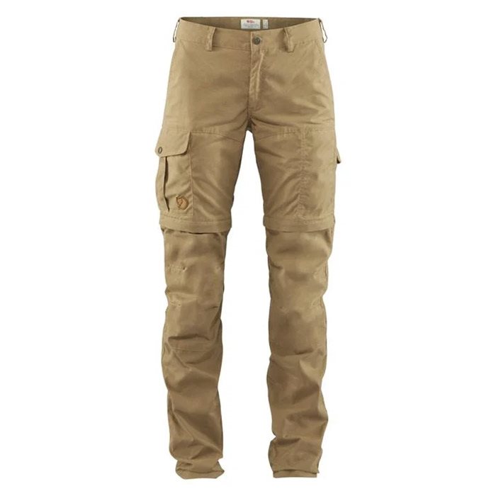 Fj? Llr? Ven Karla Pro Zip Off Trousers Woman Dark Sand    Bukser