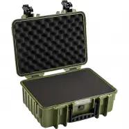 B W Outdoor Cases Bw Outdoor Cases Type     Bronze Green  Pre Cut Foam    Kuffert