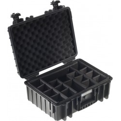 B W Outdoor Cases Bw Outdoor Cases Type   Blk Rpd   Divider System   Kuffert