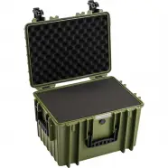 B W Outdoor Cases Bw Outdoor Cases Type     Bronze Green  Pre Cut Foam    Kuffert