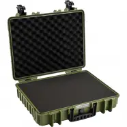 B W Outdoor Cases Bw Outdoor Cases Type     Bronze Green  Pre Cut Foam    Kuffert