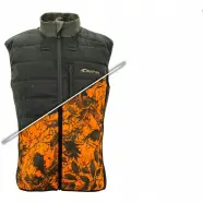 Carinthia Ultra Loden Reversible Vest   Olive   Str  L   Vest