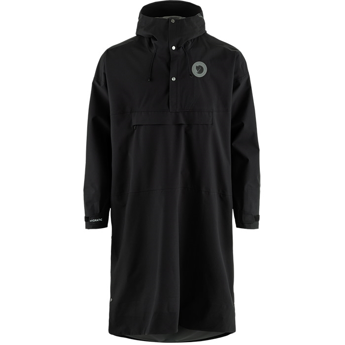 Fj? Llr? Ven Hoja Rain Poncho  Black L Xl   Regntøj  Poncho
