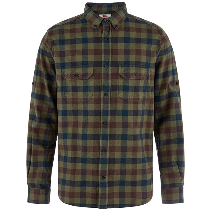 Fj? Llr? Ven Skog Relaxed Shirt Herre Mænd Laurel Green Deep Forest Xl Skjorter
