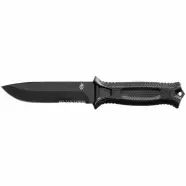 Gerber Strongarm Fixed  Serrated  Black  Gb   Kniv