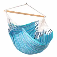 Habana Azure   Organic Cotton Kingsize Hammock Chair   Hængekøje