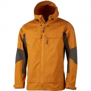 Lundhags Authentic Ms Jacket   Dk Gold Tea Green   Str  S   Skaljakke