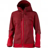 Lundhags Authentic Ws Jacket   Red Dk Red   Str  Xs   Skaljakke