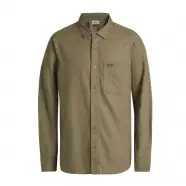Lundhags Ekren Solid Ms Ls Shirt   Clover   Str  Xl   Skjorte