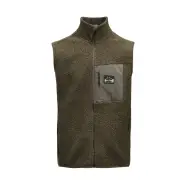 Lundhags Flok Wool Ms Pile Vest   Forest Green   Str  L   Vest