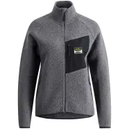 Lundhags Flok Wool Ws Pile   Granite   Str  S   Jakke
