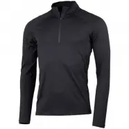 Lundhags Gimmer Merino Lt Ms   Zip   Black   Str  M   Bluse