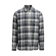 Lundhags J? Rpen Plaid Flannel Shirt   Dk Sky Blue   Str  L   Skjorte