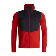 Lundhags Padje Merino Block Hoodie M   Lively Red   Str  S   Hoodie