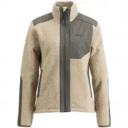 Lundhags Saruk Wool Pile Mid Full Zip W   Sand   Str  M   Fleecetrøje