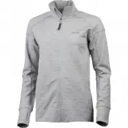 Lundhags Ullto Merino Ws Full Zip   Light Grey   Str  Xs   Bluse