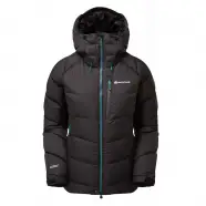 Montane Fem Resolute Down Jacket   Black   Str      Jakke