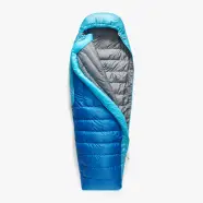 Sea To Summit Trek  C Down Sleeping Bag   Regular Snorkel Blue   Sovepose