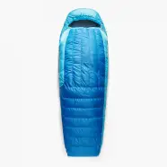 Sea To Summit Trek  C Down Sleeping Bag   Regular Snorkel Blue   Sovepose