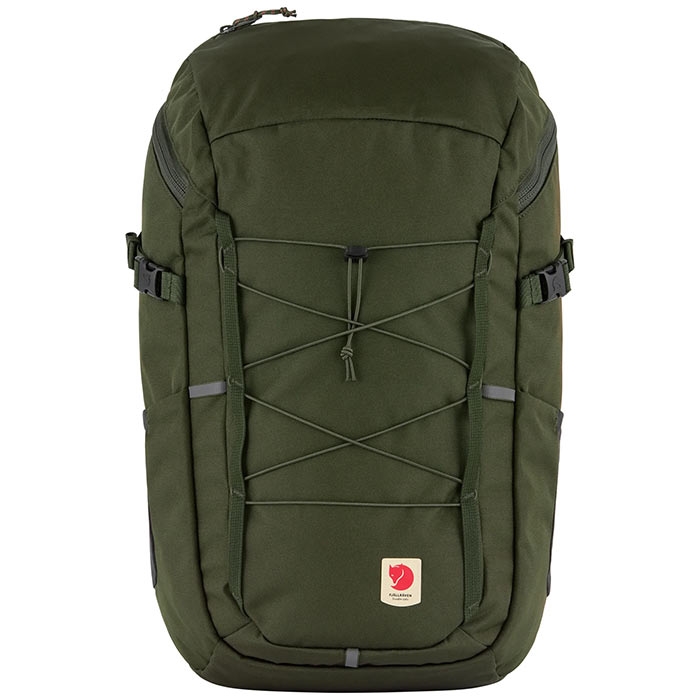 Fj? Llr? Ven Skule Top Zip  Deep Forest   Skoletasker    Rygsække