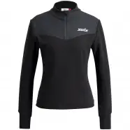 Swix Dynamic Midlayer Half Zip W   Black Phantom   Str  Xs   Trøje