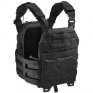 Tasmanian Tiger Tt Plate Carrier Mkiv   Black   Str      Rygsæk